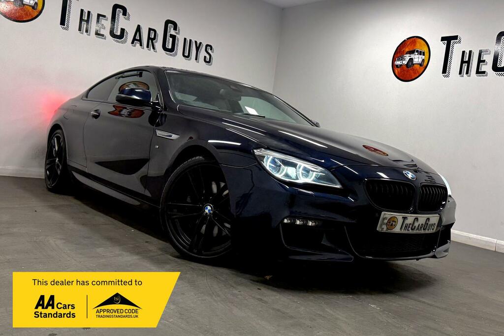 BMW 6 Series Gran Coupe 3.0 640D M Sport Coupe Black