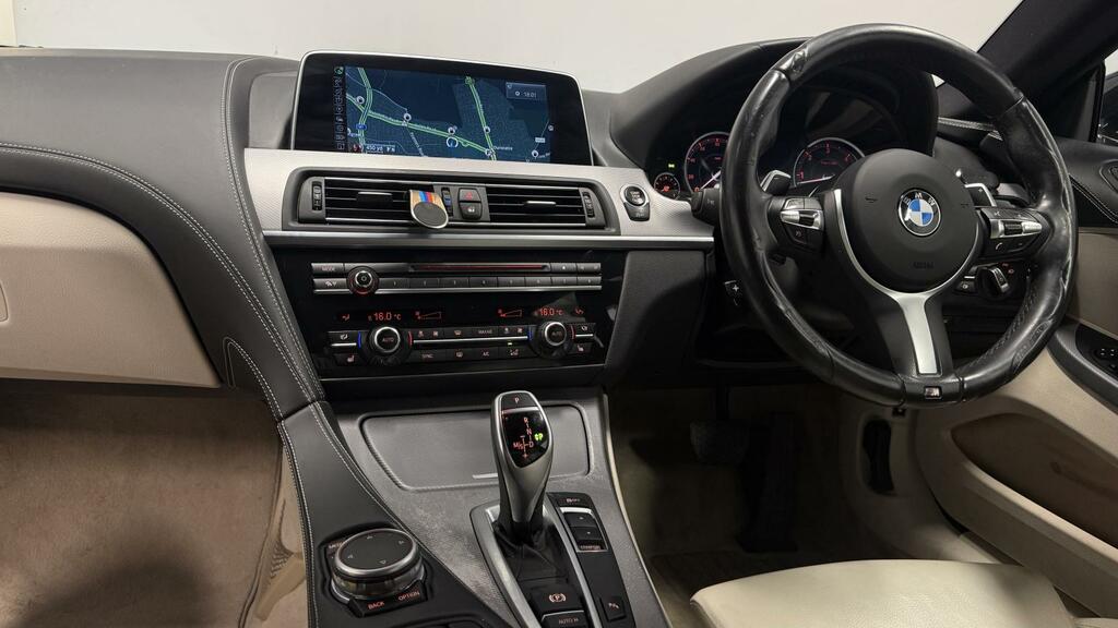 BMW 6 Series Gran Coupe 3.0 640D M Sport Coupe Black #2