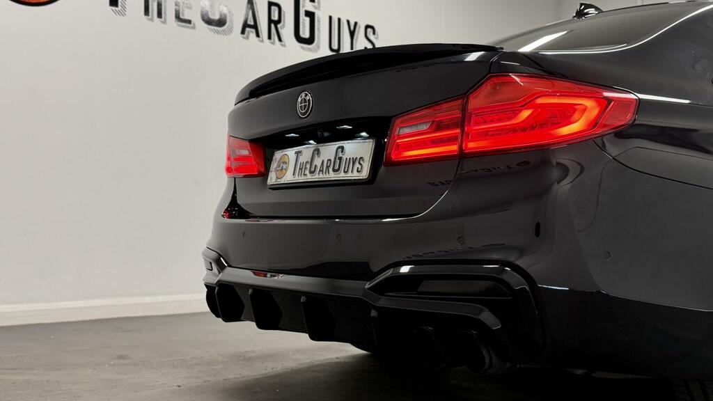BMW 5 Series Black #12