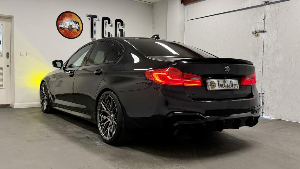 BMW 5 Series Black #9
