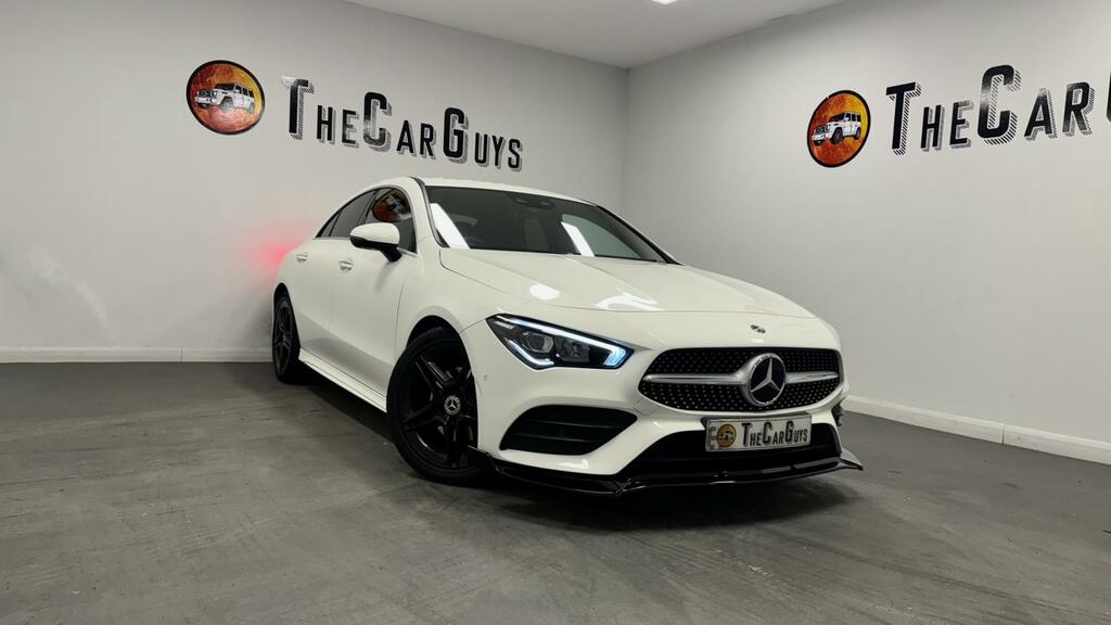 Mercedes-Benz CLA Class Amg Line White #4