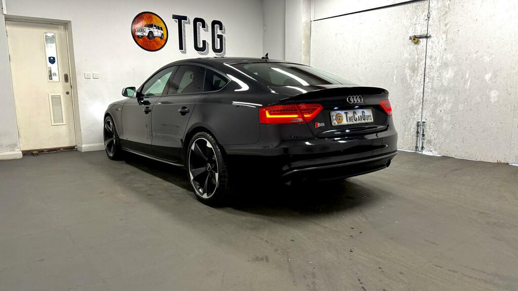 Audi S5 Black Edition Black #3
