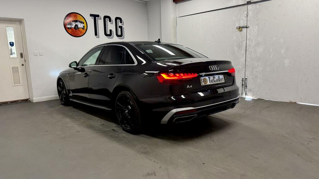 Audi A4 S Line Black #3