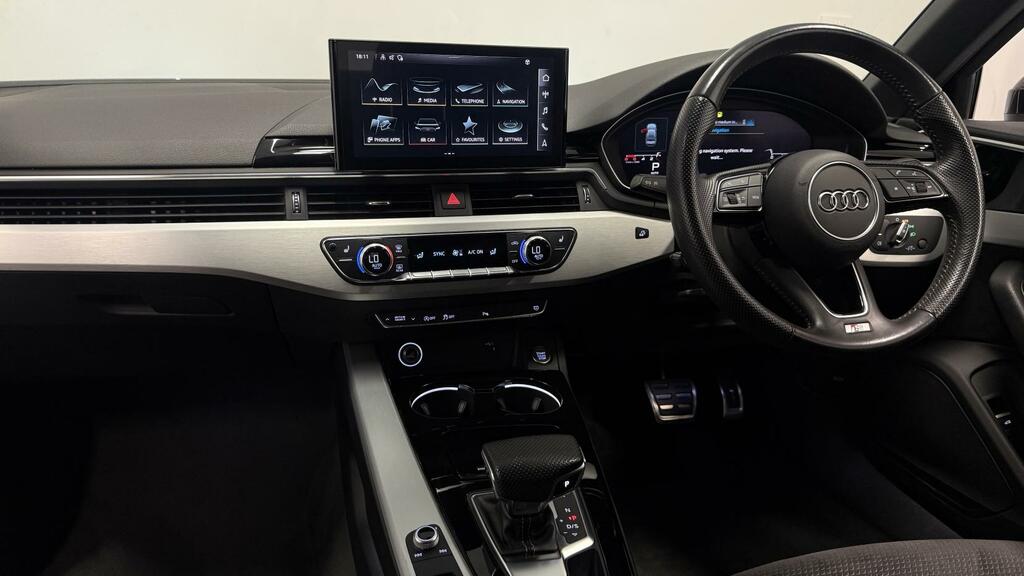 Audi A4 S Line Black #2