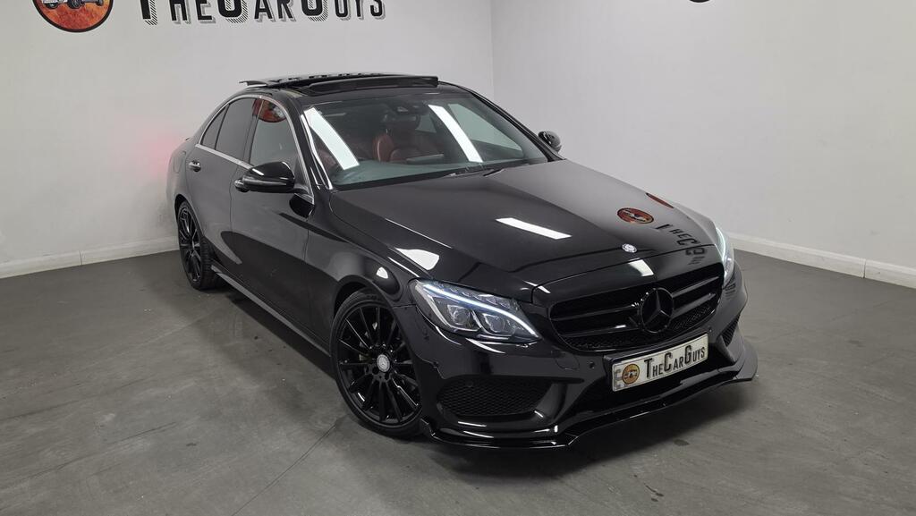 Mercedes-Benz C Class Amg Line Black #3