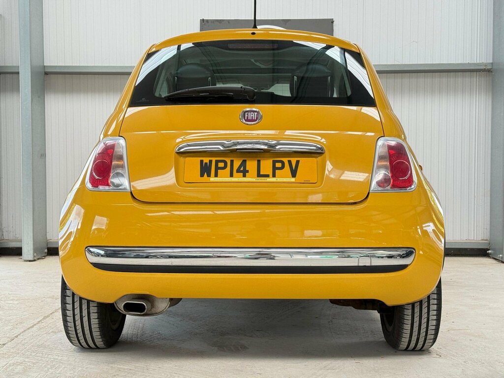 Fiat 500 1.2 Lounge Euro 6 Ss Yellow #5