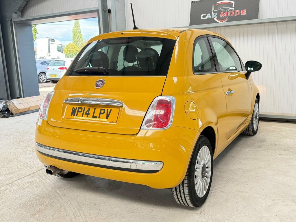 Fiat 500 1.2 Lounge Euro 6 Ss Yellow #4