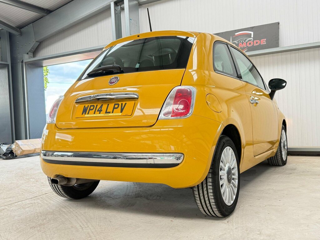 Fiat 500 1.2 Lounge Euro 6 Ss Yellow #3