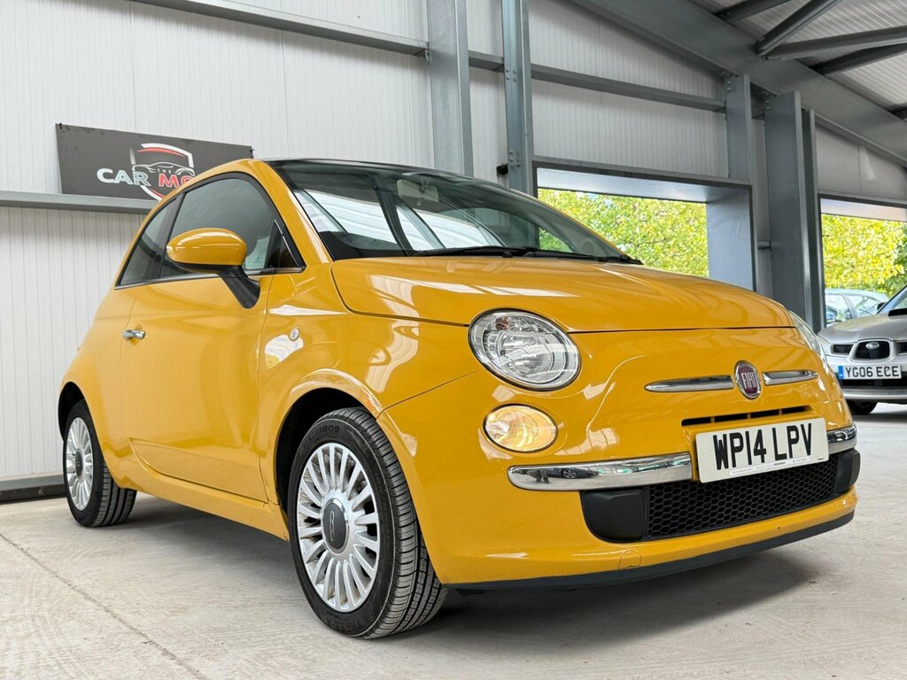 Fiat 500 1.2 Lounge Euro 6 Ss Yellow #2