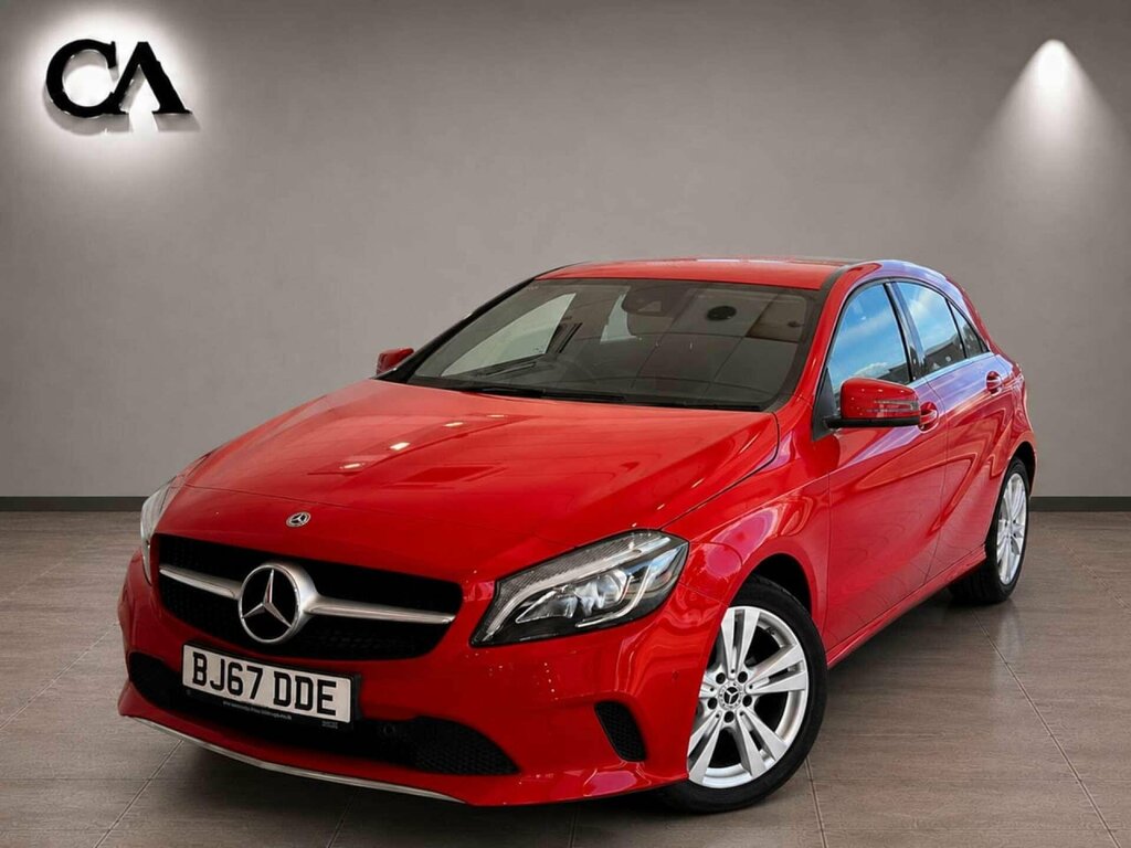 Mercedes-Benz A Class 1.5 A180d Sport Premium Hatchback 7G- Red #3