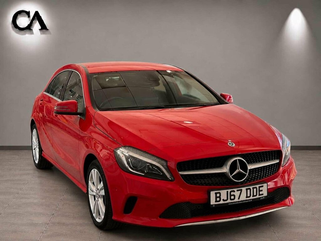 Mercedes-Benz A Class 1.5 A180d Sport Premium Hatchback 7G- Red
