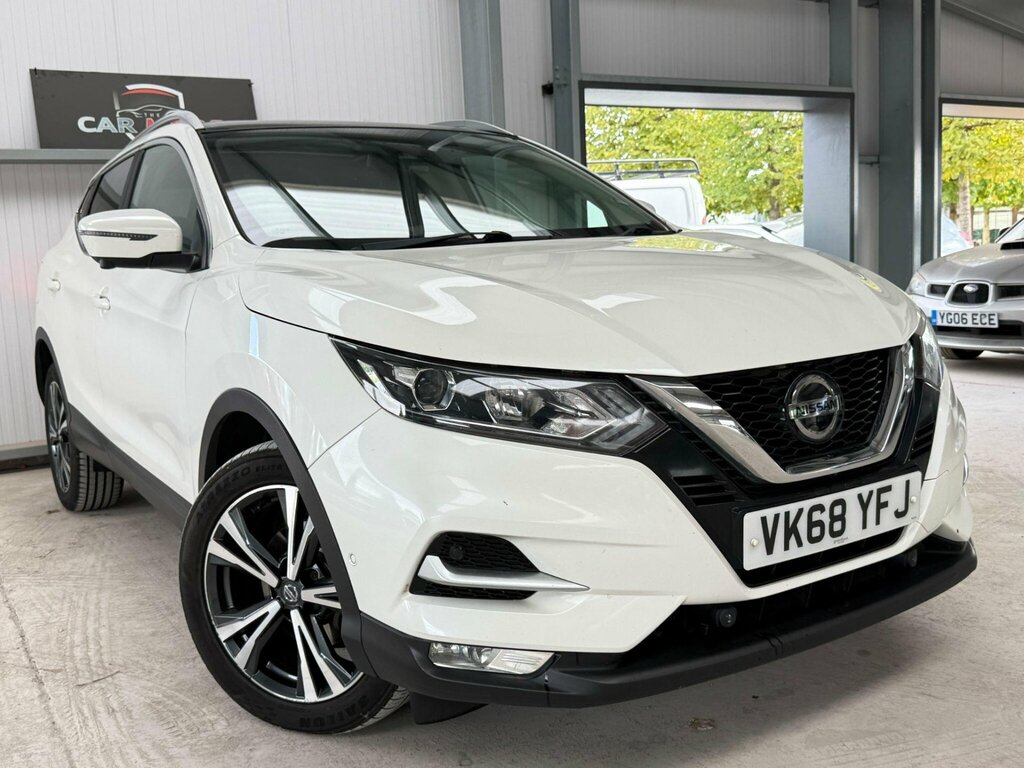 Nissan Qashqai 1.5 Dci N-connecta Euro 6 Ss White #4