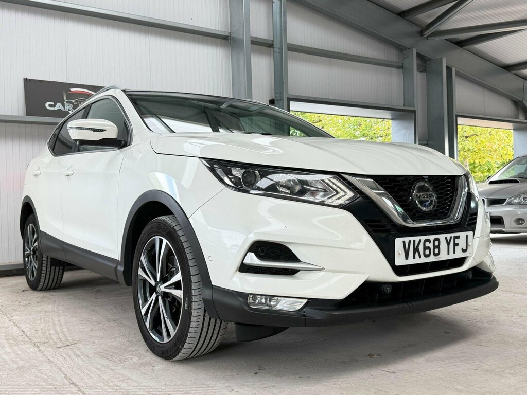 Nissan Qashqai 1.5 Dci N-connecta Euro 6 Ss White #3