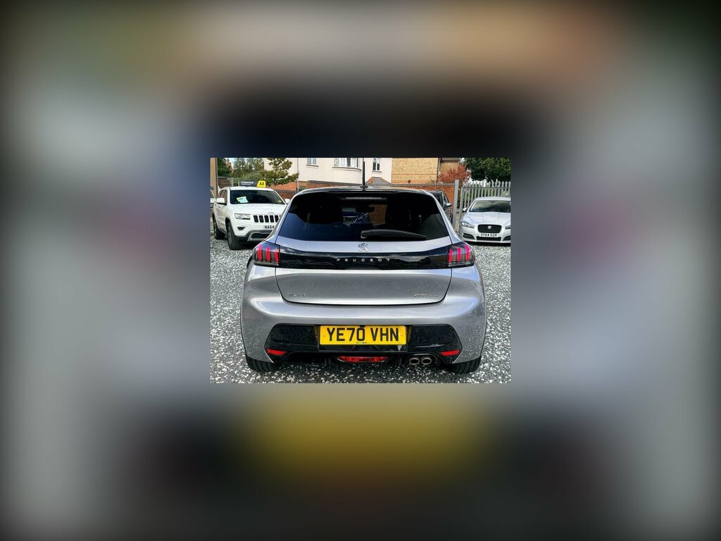 Peugeot 208 1.2 Puretech Gt Line Eat Euro 6 Ss Grey