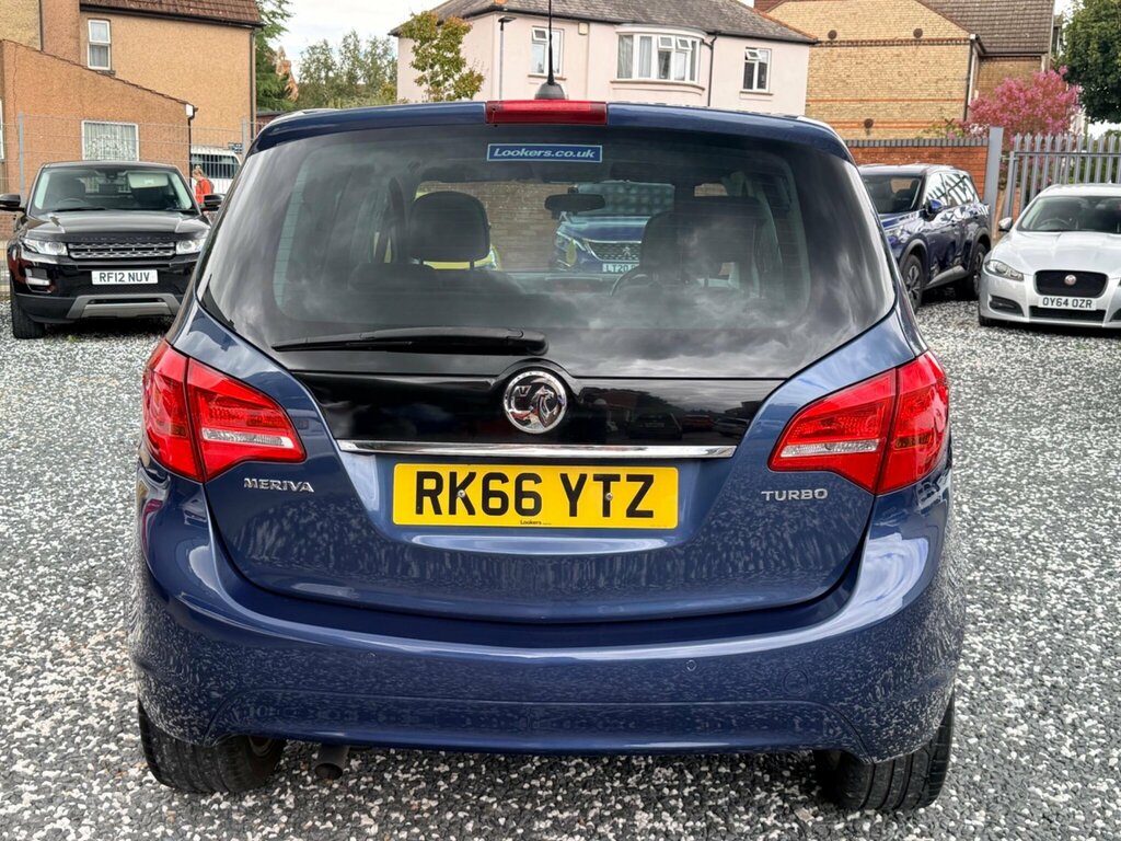 Vauxhall Meriva 1.4I Turbo Se Euro 6 Blue #4