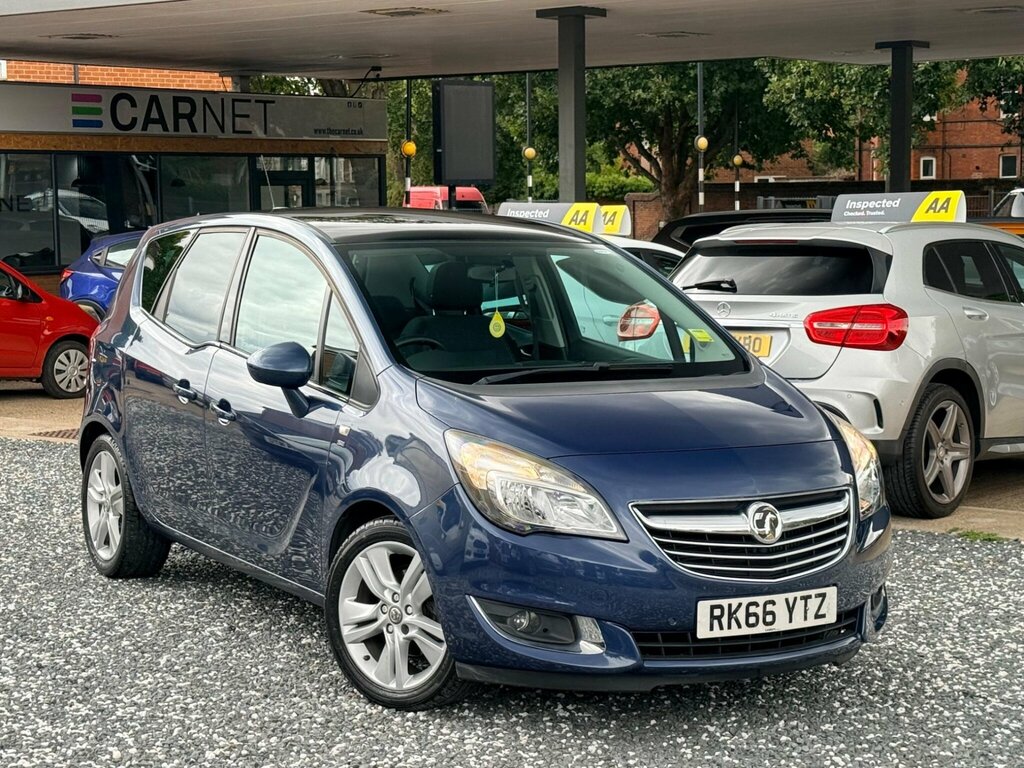 Vauxhall Meriva 1.4I Turbo Se Euro 6 Blue
