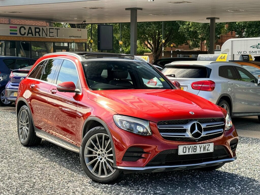 Mercedes-Benz GLC Class 2.0 Glc250 Amg Line Premium Plus G-tronic 4Matic Red