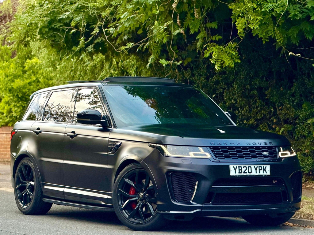 Land Rover Range Rover Sport 5.0 P575 V8 Svr 4Wd Euro 6 Ss Black