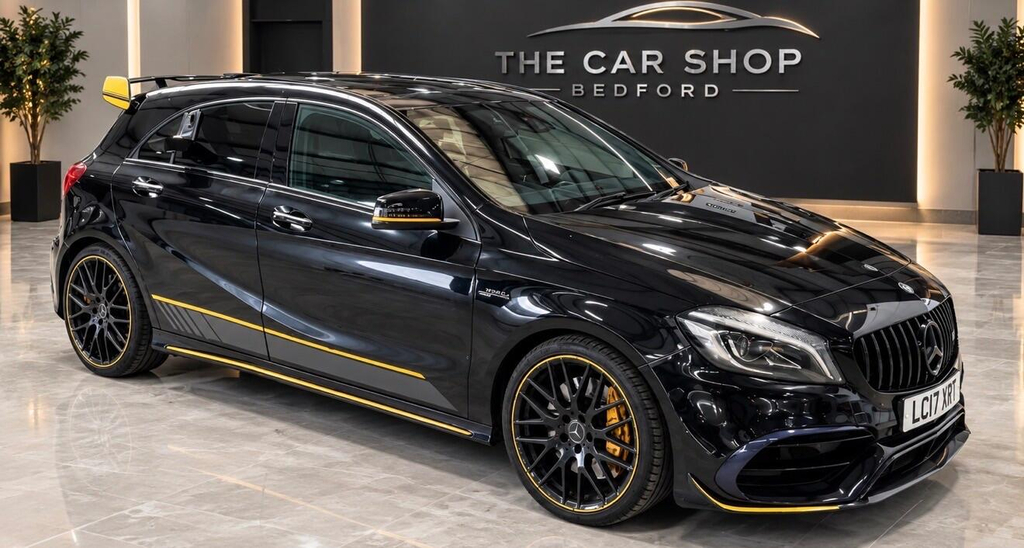 Mercedes-Benz A Class 2.0 Yellow Night Edition Spds Dct 4Matic Euro 6 S Black