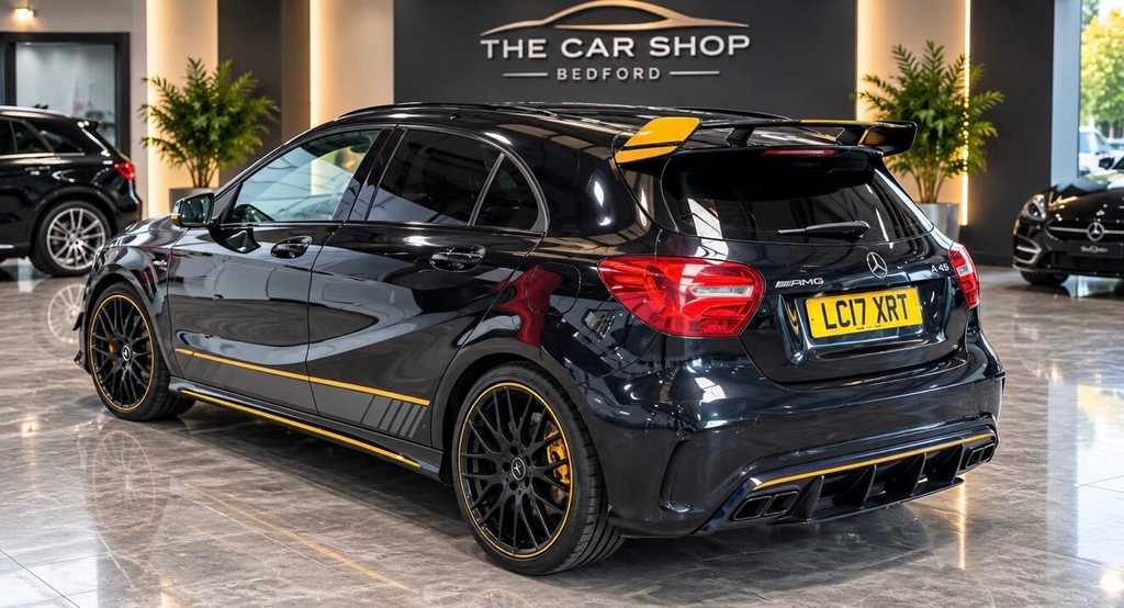 Mercedes-Benz A Class 2.0 Yellow Night Edition Spds Dct 4Matic Euro 6 S Black #4