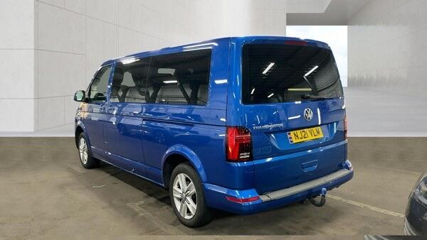Volkswagen Transporter Shuttle 2.0 Shuttle Tdi Se Dsg Lwb Euro 6 Ss Blue #4