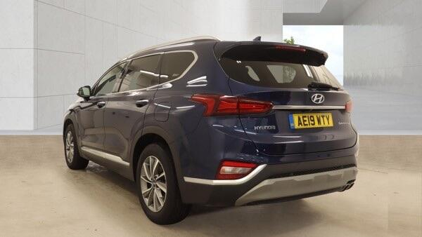 Hyundai Santa Fe 2.2 Crdi Premium Euro 6 Ss 7 Seat Blue #4