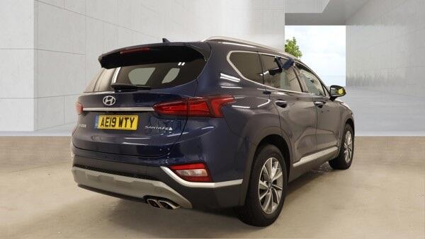 Hyundai Santa Fe 2.2 Crdi Premium Euro 6 Ss 7 Seat Blue #3