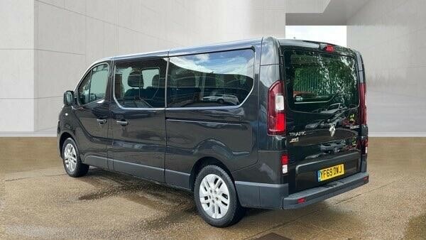 Renault Trafic 2.0 Dci Energy 30 Sport Nav Lwb Euro 6 Ss Black #4