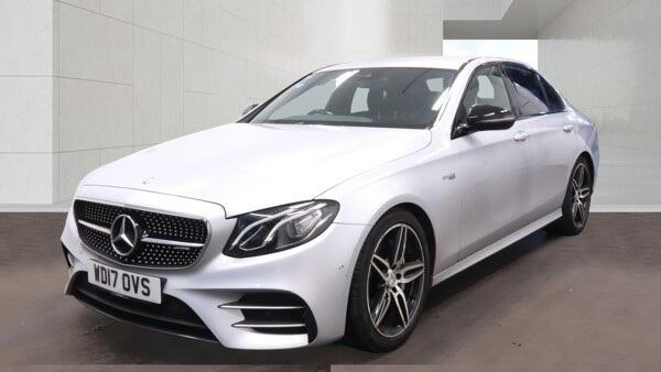 Mercedes-Benz E Class 3.0 V6 Amg G-tronic 4Matic Euro 6 Ss Silver #2