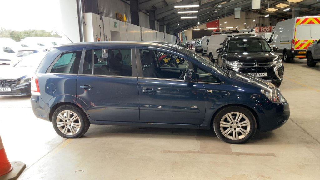 Vauxhall Zafira 1.6 16V Design Euro 5 Snav Blue #4