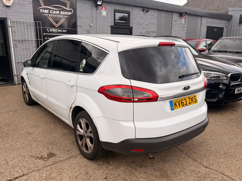 Ford S-Max 2.0 Tdci Titanium Powershift Euro 5 White #3