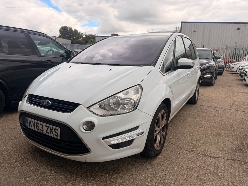 Ford S-Max 2.0 Tdci Titanium Powershift Euro 5 White #2