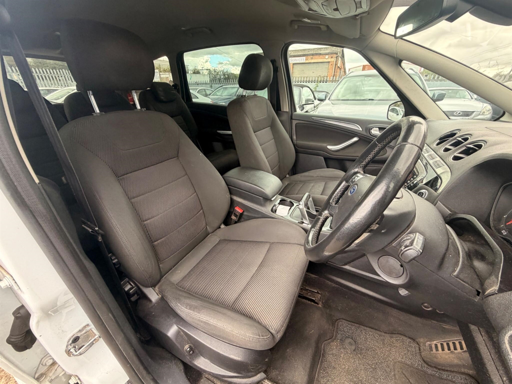 Ford S-Max 2.0 Tdci Titanium Powershift Euro 5 White #5