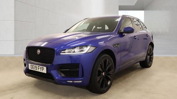 Jaguar F-Pace 2.0 D240 R-sport Awd Euro 6 Ss Blue #2