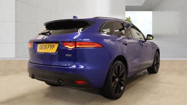 Jaguar F-Pace 2.0 D240 R-sport Awd Euro 6 Ss Blue #3