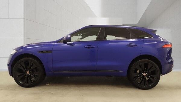 Jaguar F-Pace 2.0 D180 R-sport Awd Euro 6 Ss Silver #8