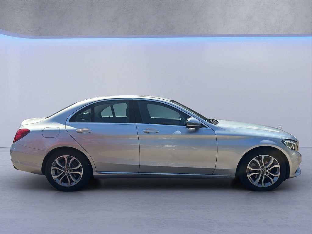 Mercedes-Benz C Class C200d Sport Silver #4