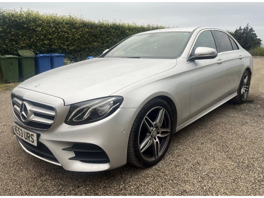 Mercedes-Benz E Class E220d Amg Line Silver
