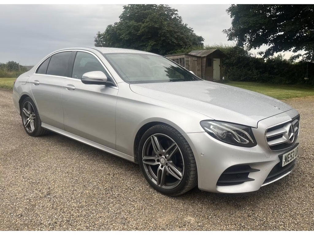 Mercedes-Benz E Class E220d Amg Line Silver #2
