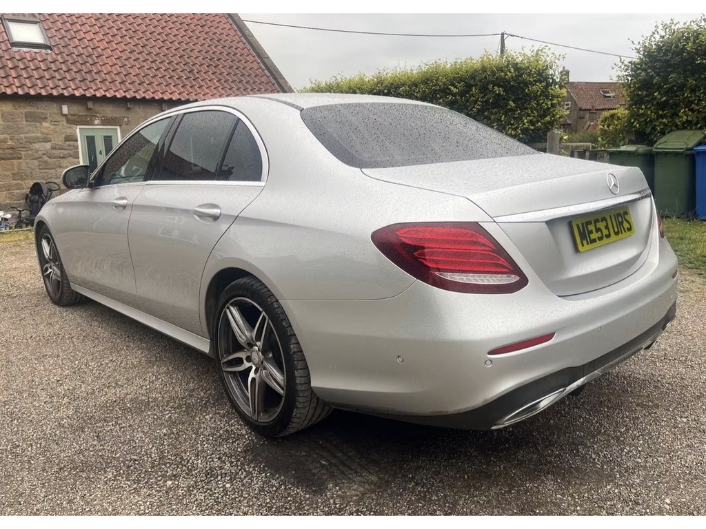 Mercedes-Benz E Class E220d Amg Line Silver #4