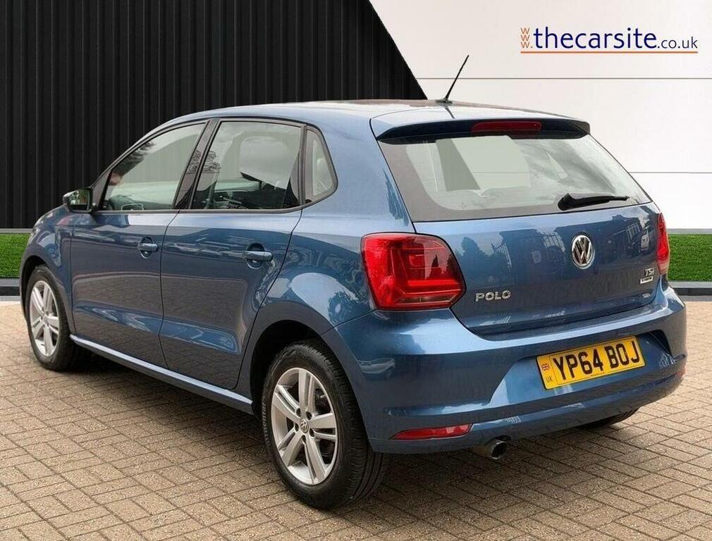 Volkswagen Polo 1.2 Tsi Bluemotion Tech Se Dsg Euro 6 Ss Blue #2