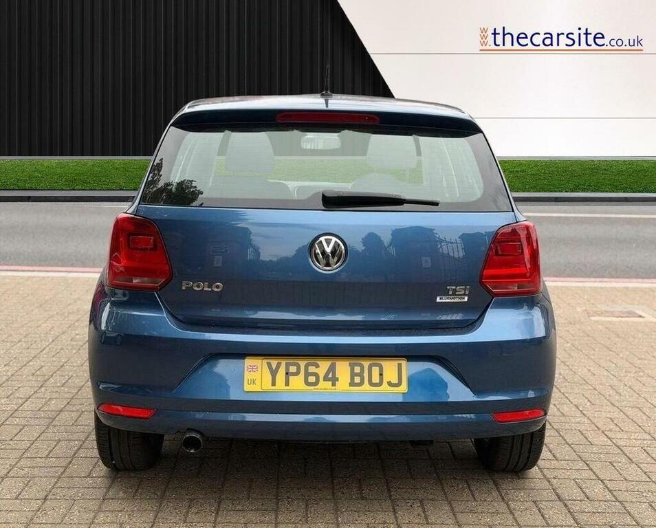 Volkswagen Polo 1.2 Tsi Bluemotion Tech Se Dsg Euro 6 Ss Blue #4