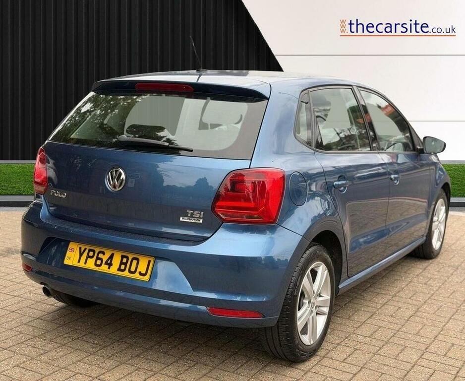 Volkswagen Polo 1.2 Tsi Bluemotion Tech Se Dsg Euro 6 Ss Blue #6