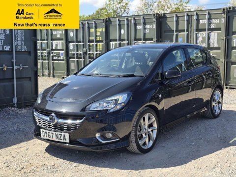 Vauxhall Corsa 1.4I Sri VX DY67NZA Black #3