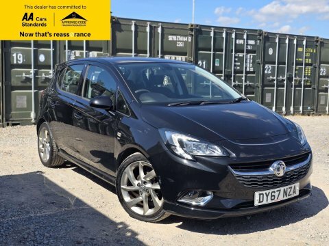 Vauxhall Corsa 1.4I Sri VX DY67NZA Black