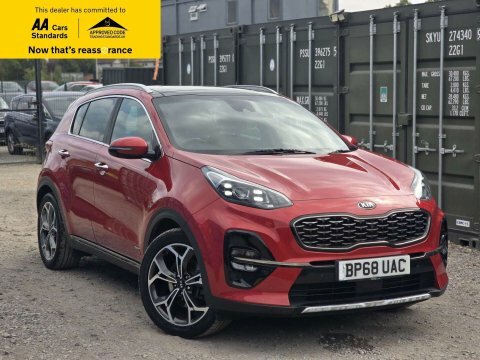 Kia Sportage 2.0 Crdi Ecodynamics BP68UAC Red