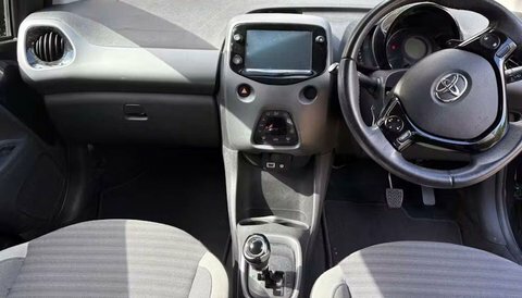 Toyota Aygo Hatchback Blue #7