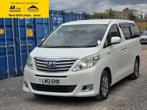 Toyota Alphard Hybridlowmiles7seater White #3