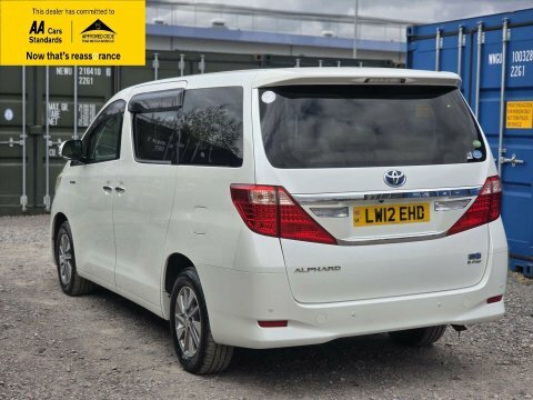 Toyota Alphard Hybridlowmiles7seater White #4