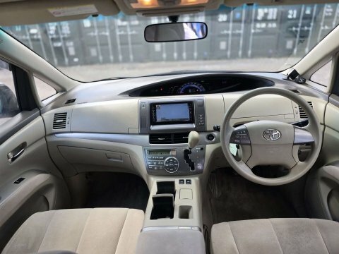 Toyota Estima 1Keyhybridlowmiles7seater White #6
